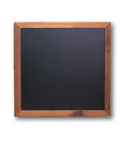 Double Sided Wood Frame Chalkboard 36"L x 48"H